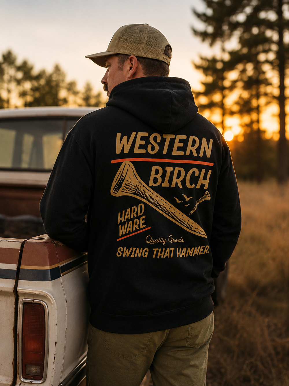 Hardware Hoodie - "Swing that hammer" Sweatshirt