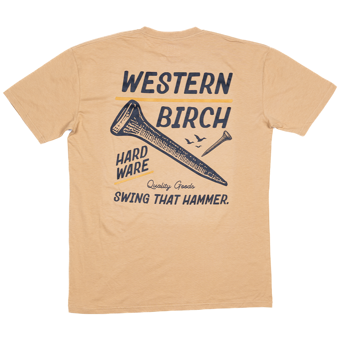 Hardware Tee - "Swing that hammer" Tee Shirt
